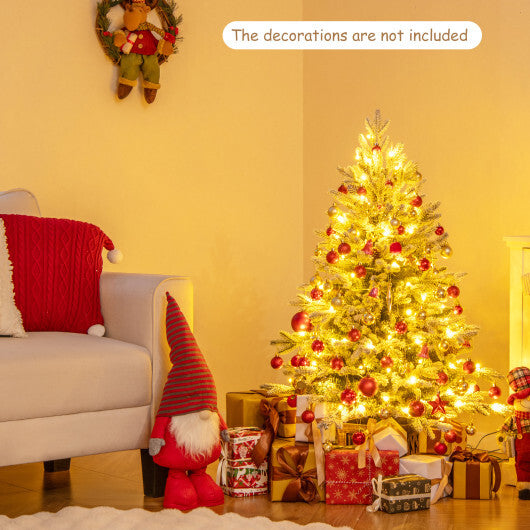 4 FT Pre-lit Artificial Entrance Christmas Tree 100 LED Lights W2B