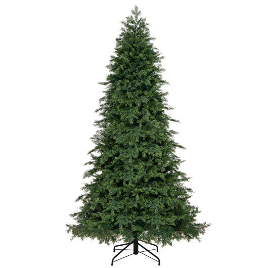 Artificial Christmas Tree Green Hinged Holiday Tree with 721/1019 Lush Branch Tips-6 ft W2B