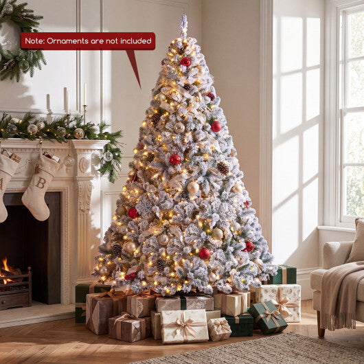 7.5/6 FT Smart Pencil Christmas Tree with APP Remote & RGB Lights and Music Sync-6FT W2B