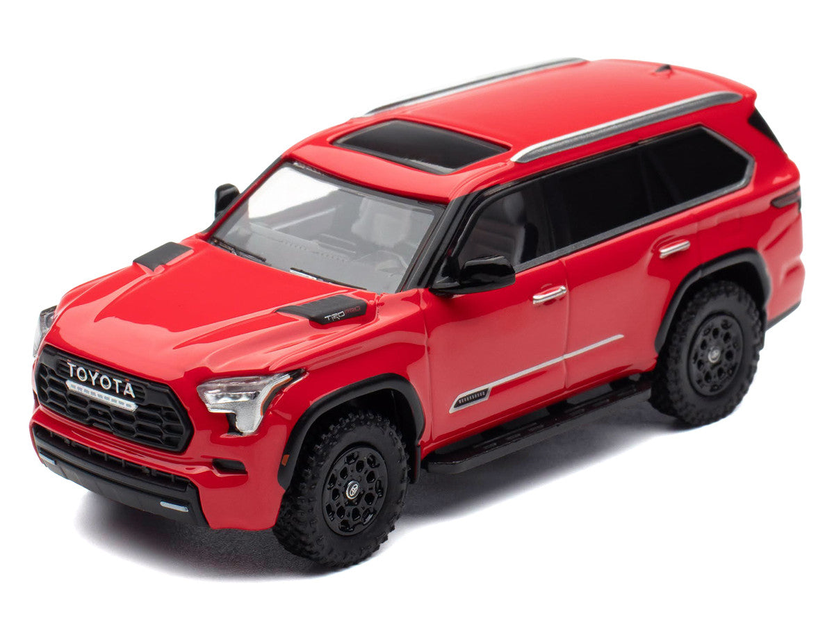 2024 Toyota Sequoia Solar Red 1/64 Diecast Model Car by CM Model CM Models