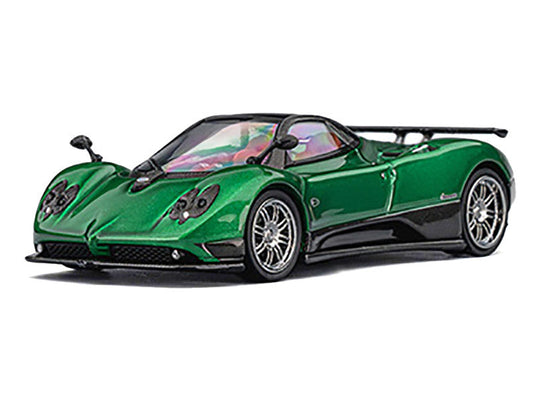 Pagani Zonda F Emerald Green Metallic with Moonroof 1/64 Diecast Model Car by CM Models CM Models