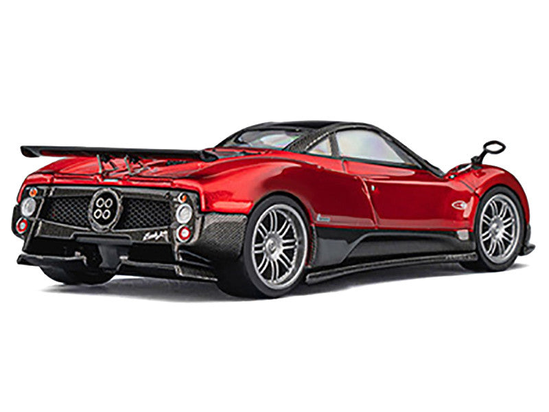 Pagani Zonda F Rosso Dubai Red Metallic with Moonroof 1/64 Diecast Model Car by CM Models CM Models