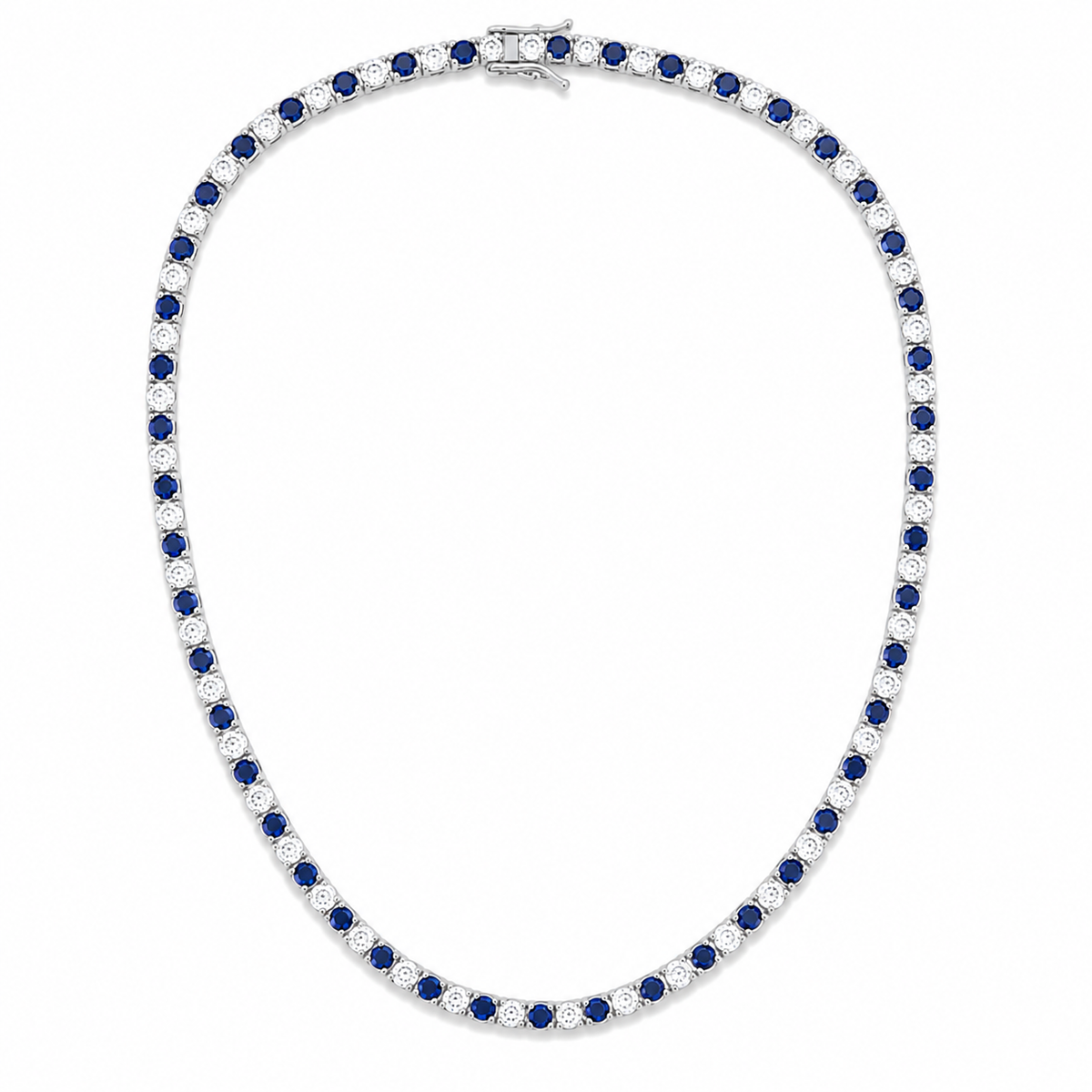 3mm CZ Tennis Bracelet – Color Stone & Clear Bezel Bracelet MIA J