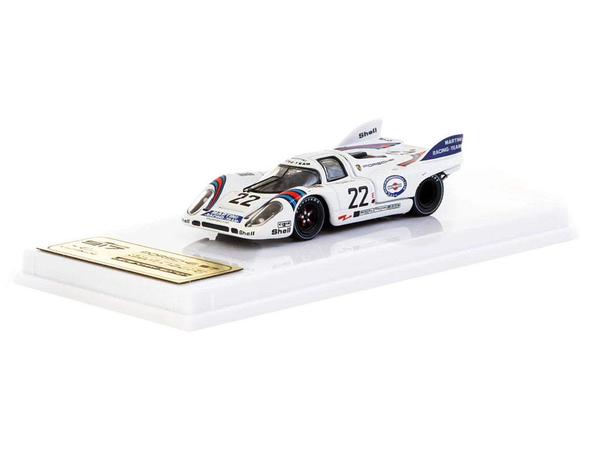 Porsche 917K #22 Gijs van Lennep - Helmut Marko "Martini Racing" Winner "24 Hours of Le Mans" (1971) "Curitiba64" Series 1/64 Diecast Model Car by Tarmac Works Tarmac Works