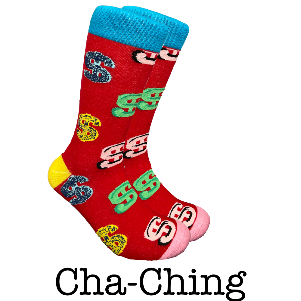 cRAZY sockS for MeN Threaded Pear