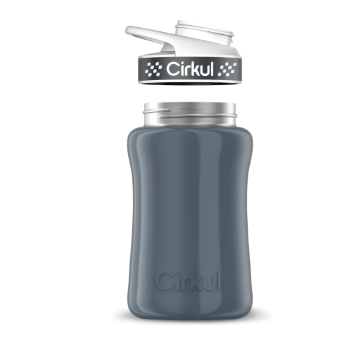 Cirkul Stainless Steel Bottle & Comfort Grip Lid 12oz. - 42oz.