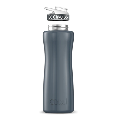 Cirkul Stainless Steel Bottle & Comfort Grip Lid 12oz. - 42oz.