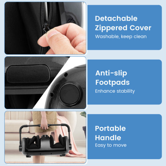 Foot and Calf Massager Heat 360 Adjustable Stand Easy Cleaning and Convenient Storage