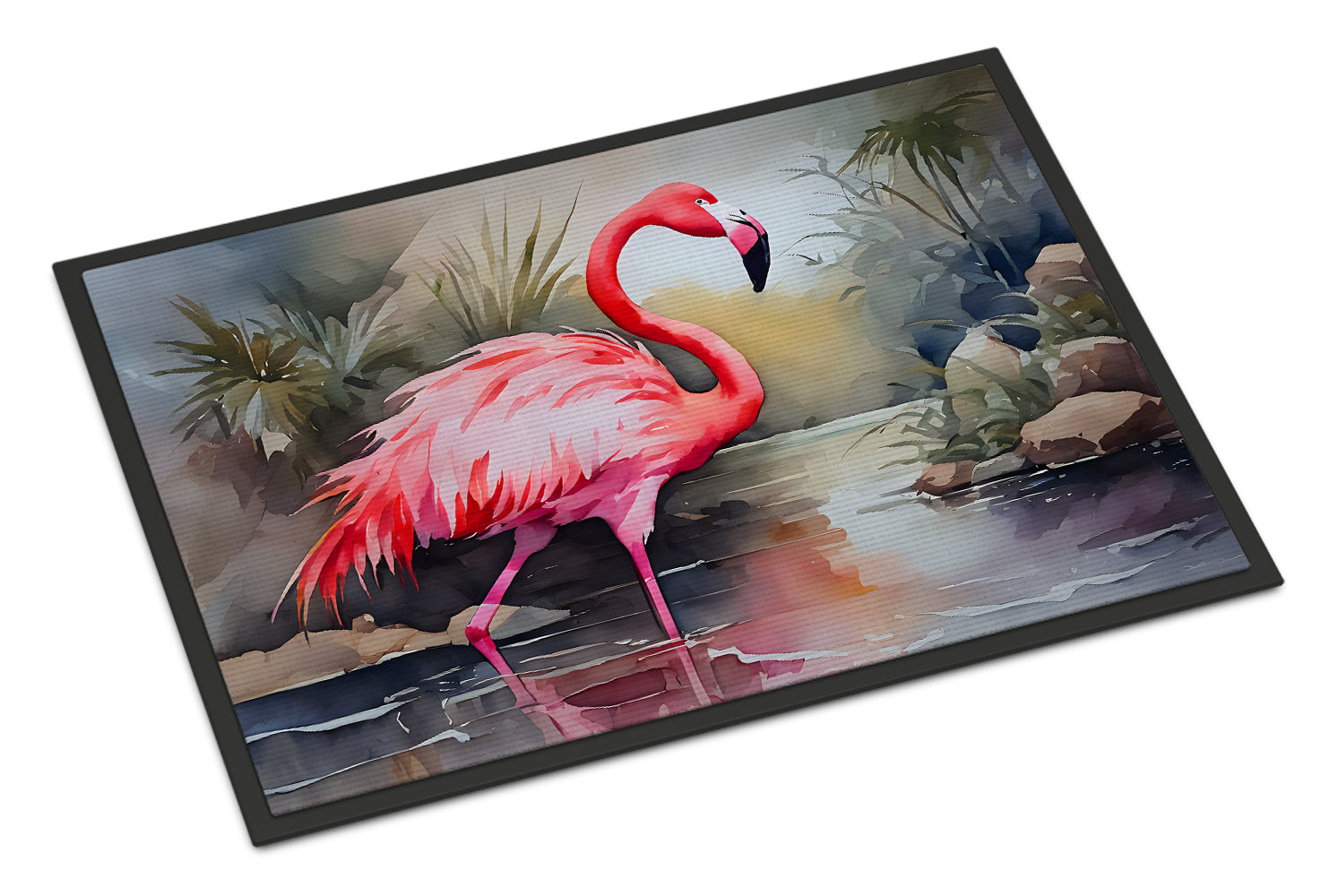 Flamingo Doormat Caroline's Treasures