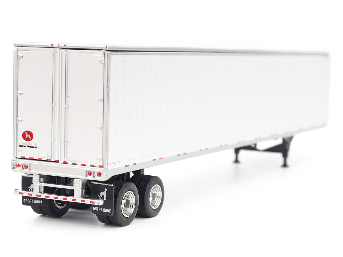 Great Dane Champion 53ft Dry Cargo Trailer White "Transport Series" 1/50 Diecast Model by Diecast Masters Diecast Masters