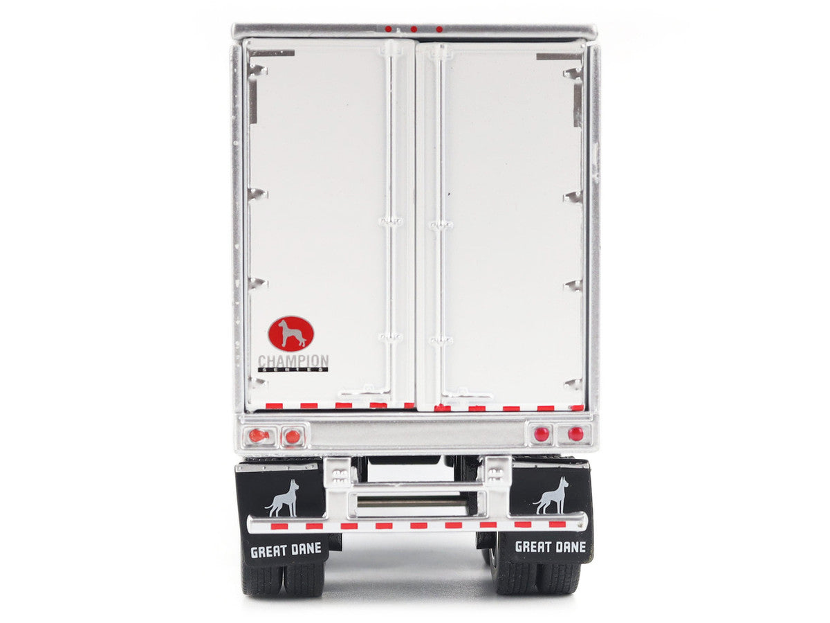 Great Dane Champion 53ft Dry Cargo Trailer White "Transport Series" 1/50 Diecast Model by Diecast Masters Diecast Masters
