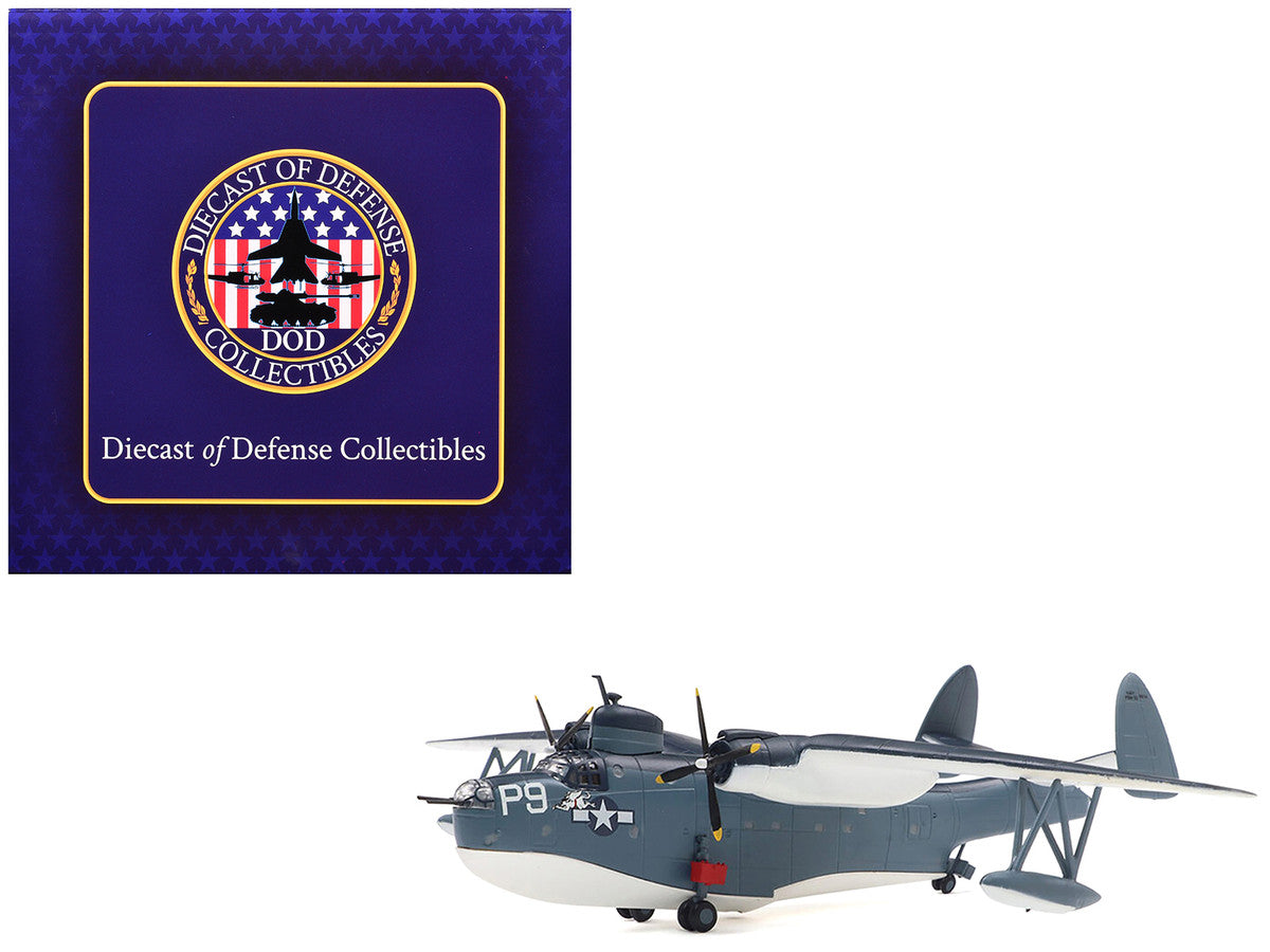 Martin PBM-3D Mariner Aircraft "United States Navy" 1/144 Diecast Model by Diecast of Defense-0