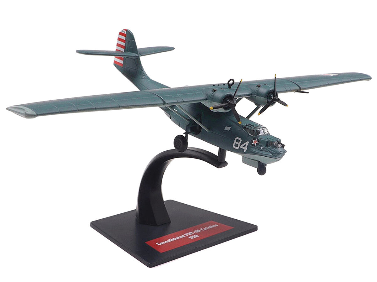 Consolidated PBY-5A Catalina Aircraft "United States Navy" 1/144 Diecast Model by Diecast of Defense-3