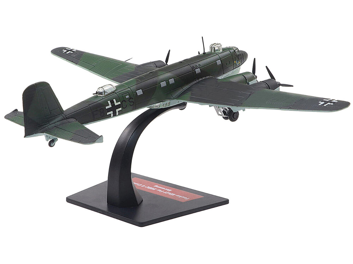 Focke-Wulf Fw 200C-4 Condor Aircraft "German Luftwaffe" 1/144 Diecast Model by Diecast of Defense Diecast of Defence Collectibles