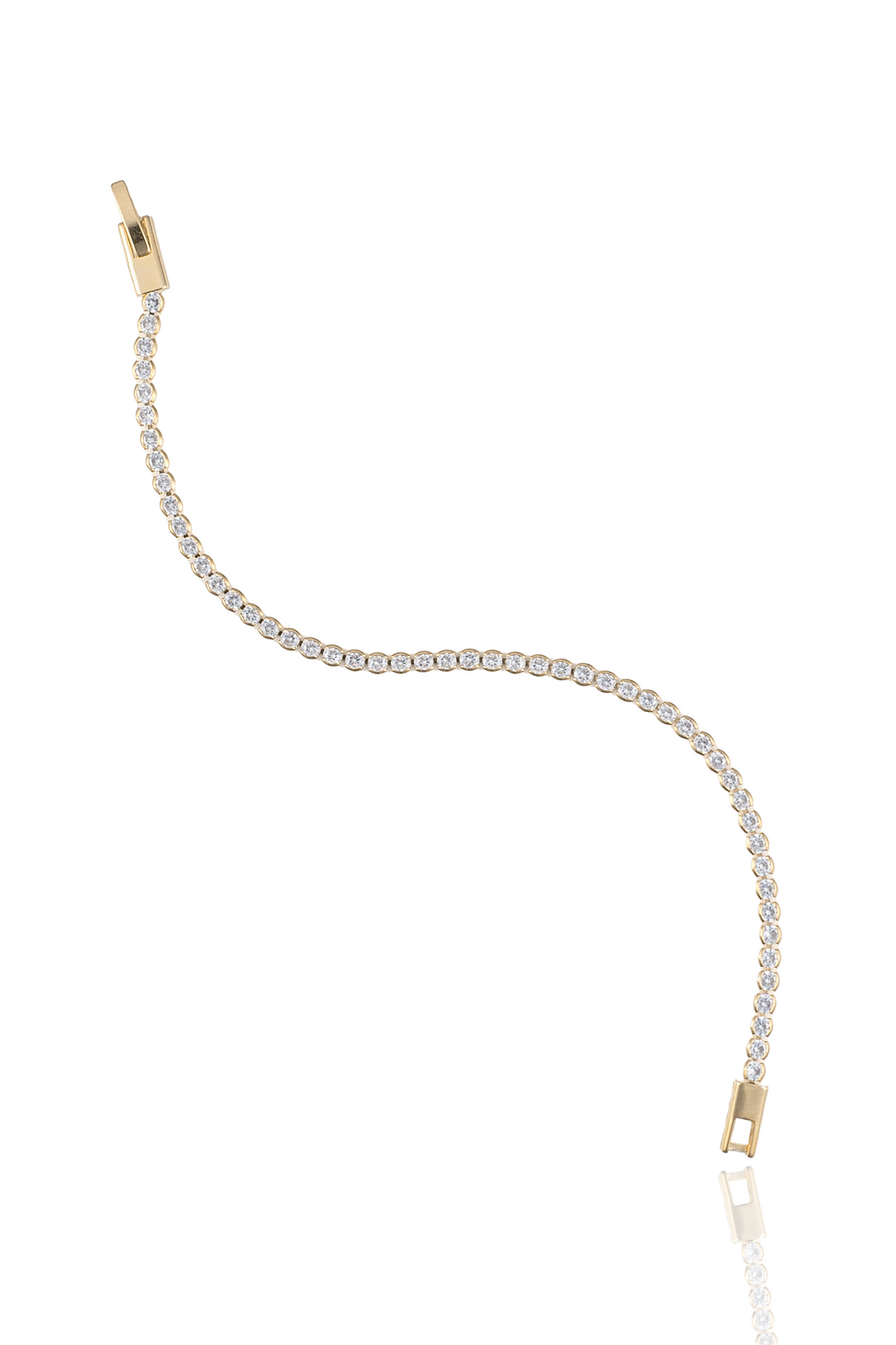 3mm Diamond Tennis Necklace (F236A/I46B) MIA Jewelry