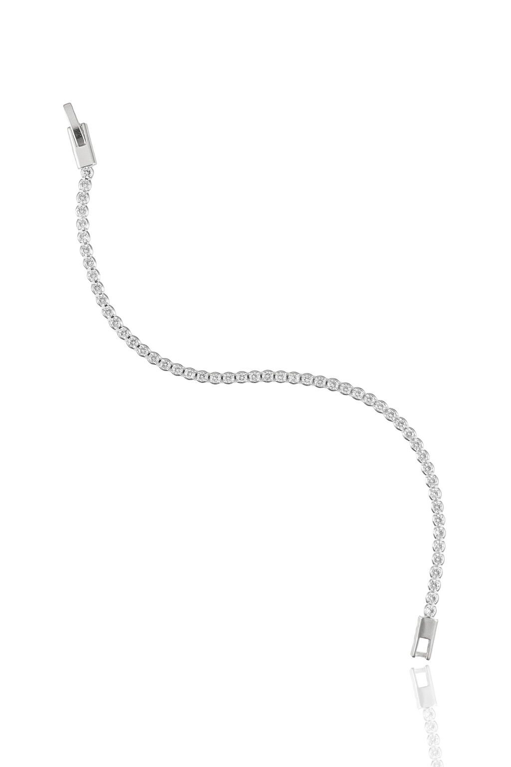 3mm Diamond Tennis Necklace (F236A/I46B) MIA Jewelry