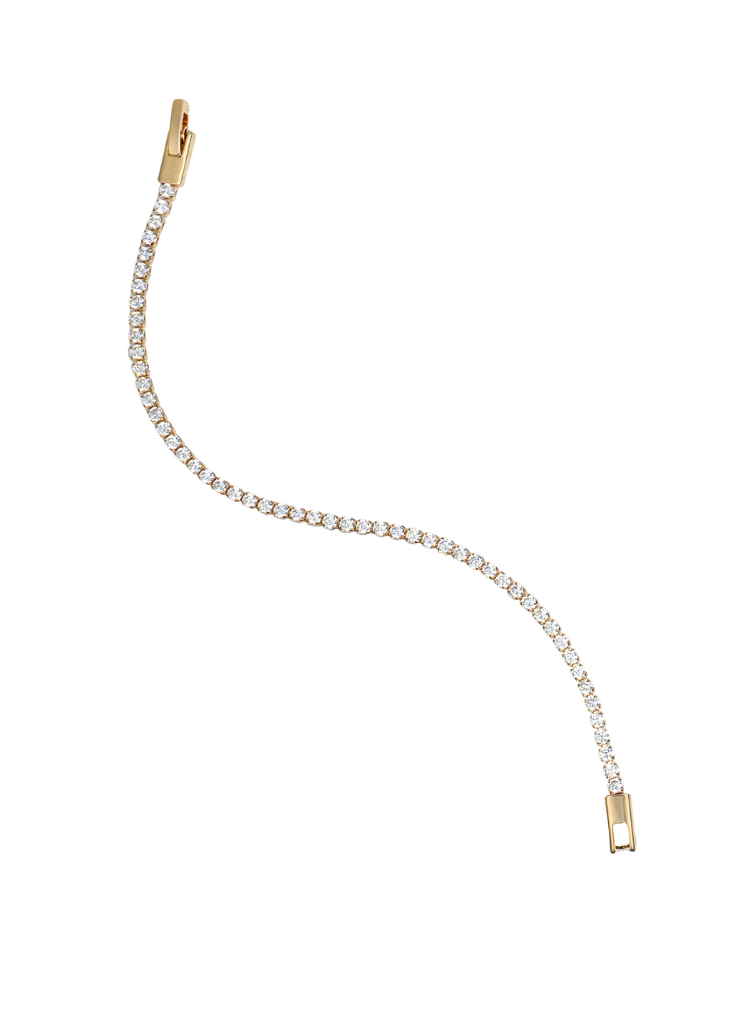 Diamond Tennis Bracelet / Necklace with Cubic Zirconia Stones (H94)(I324A) MIA Jewelry