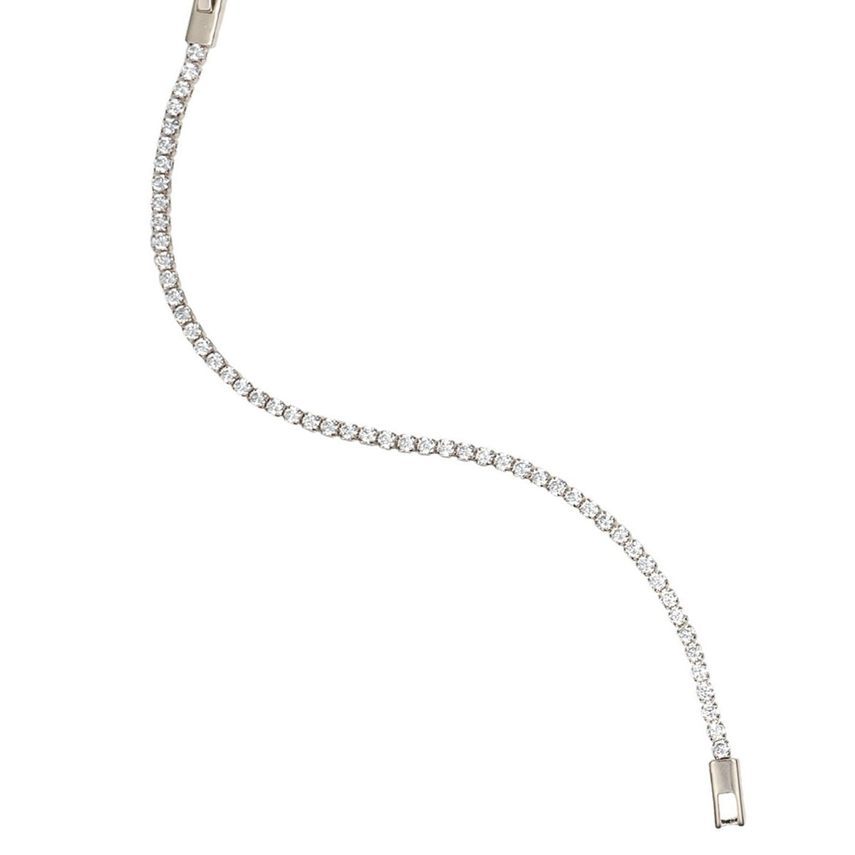Diamond Tennis Bracelet / Necklace with Cubic Zirconia Stones (H94)(I324A) MIA Jewelry