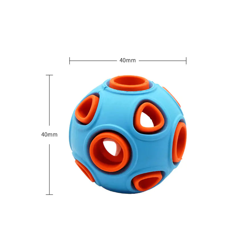 Glow-in-the-Dark Dog Toy Ball for Chewing (Medium/Large) Best YouTube Store