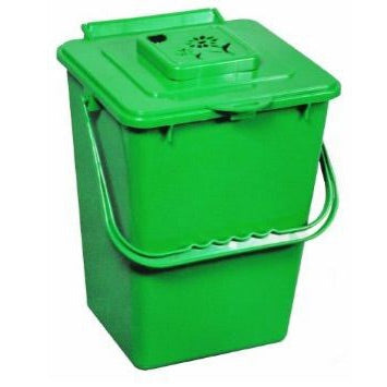 2.4 Gallon Kitchen Composter Compost Waste Collector Bin - Green FastFurnishings