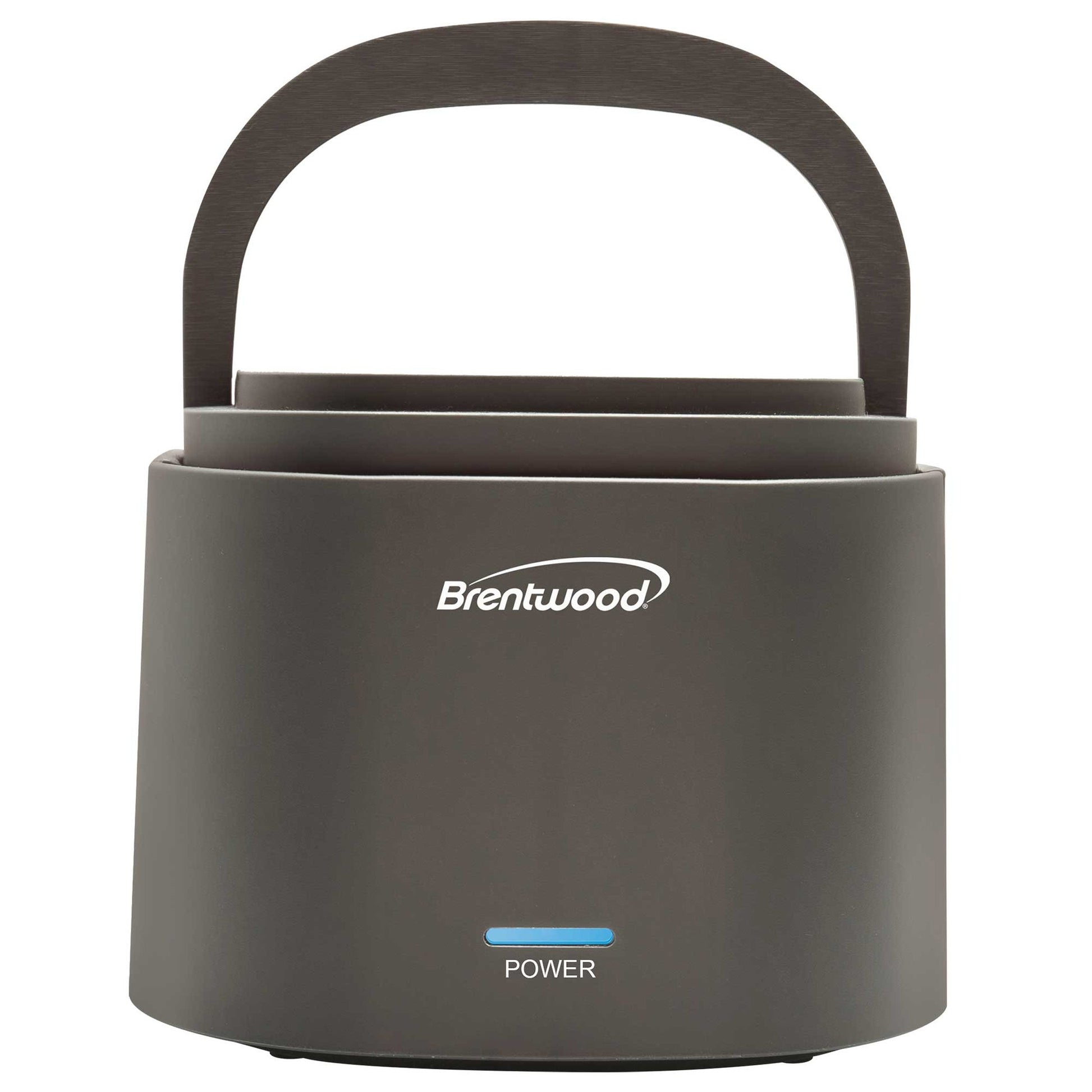 Brentwood 0.6L Portable Leakproof Electric Lunch Box in Gray W2B