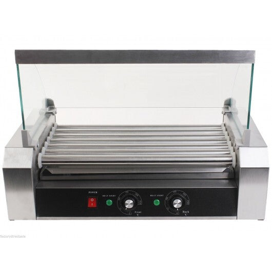 18 Hot Dog 7 Roller Grill Commercial Cooker W2B