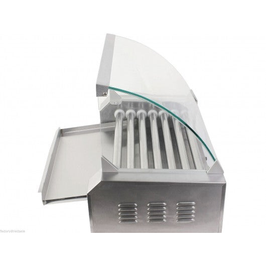 18 Hot Dog 7 Roller Grill Commercial Cooker W2B