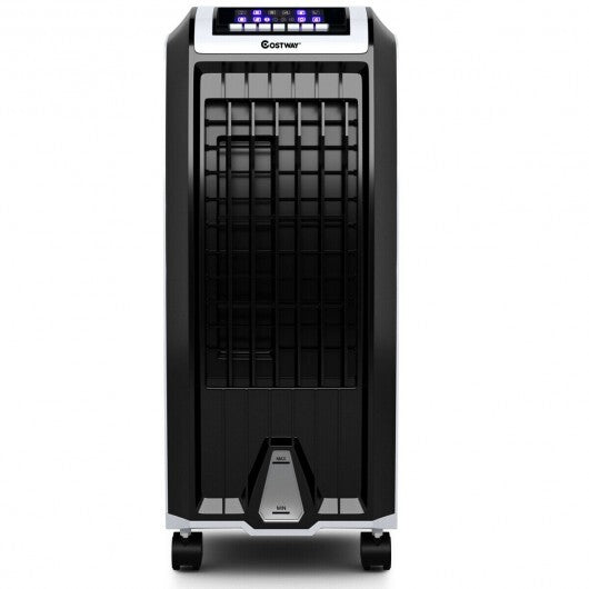 Portable Evaporative Air Cooler with 3 Wind Modes and Timer for Home Office W2B