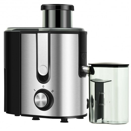 Centrifugal Juicer Machine Juicer Extractor Dual Speed - Color: Silver W2B