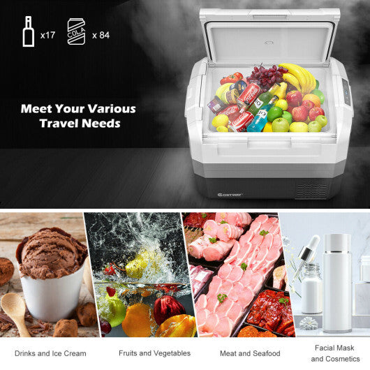 58 Quart Portable Electric Camping Car Cooler W2B