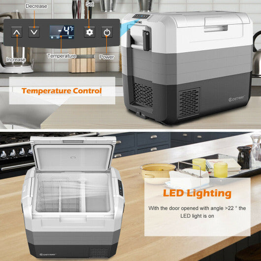 58 Quart Portable Electric Camping Car Cooler W2B