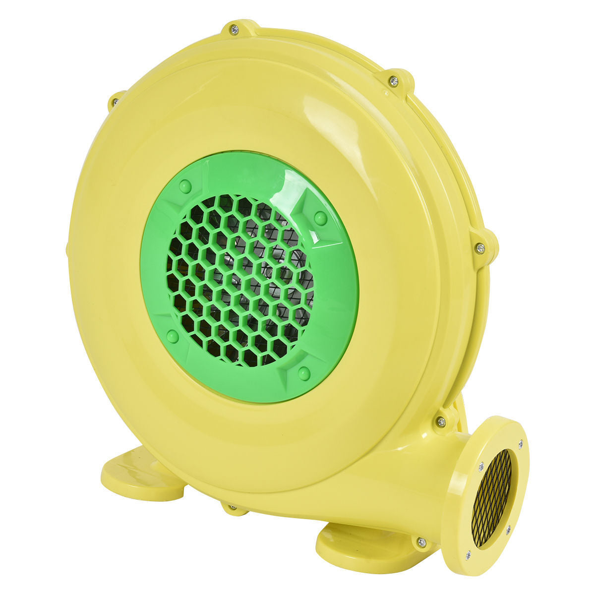 480 W 0.6 HP Air Blower Pump Fan for Inflatable Bounce House - Color: Yellow W2B