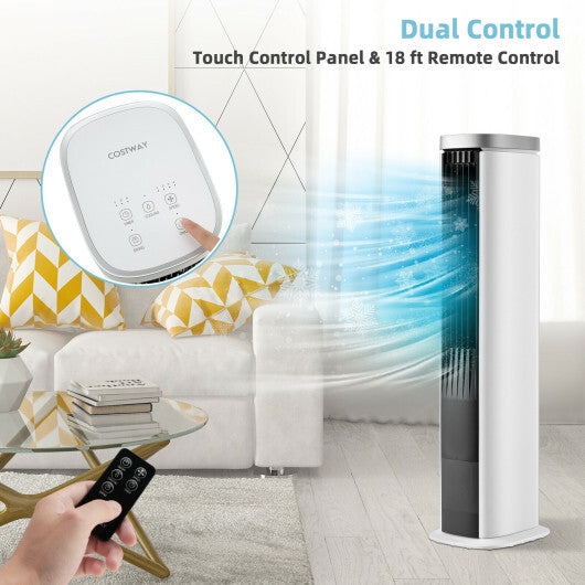 3-In-1 Portable Evaporative Air Cooler with Timer-White W2B
