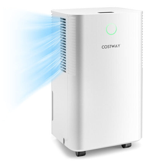 1750 Sq. Ft 32 Pints Dehumidifier with Auto Defrost and 24H Timer Drain Hose-White W2B