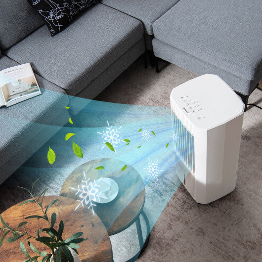 3-in-1 Evaporative Air Cooler with 3 Modes-White W2B