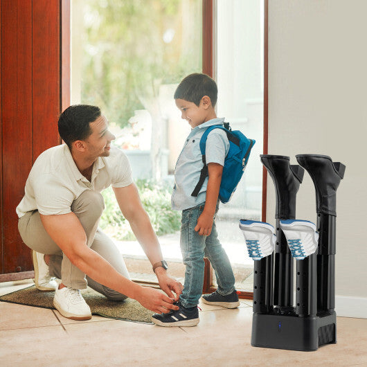 Prevent Odor Mold & Bacteria 4 Shoe Electric Dryer with Timer W2B