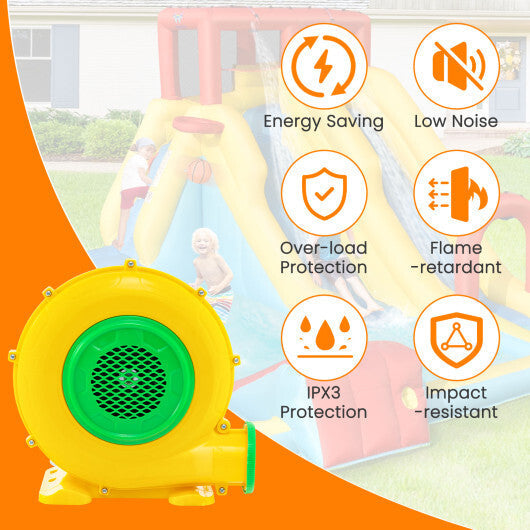 950W Air Blower Air Pump Fan with Convenient Handle and Ground Stakes-950W W2B