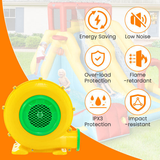 950W Air Blower Air Pump Fan with Convenient Handle and Ground Stakes-950W W2B
