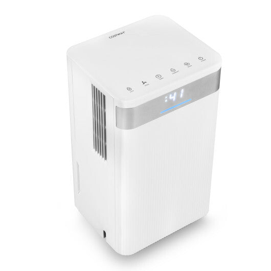 32 Pints 2000 Sq.ft Quiet Dehumidifier for Home with 3 Modes-White W2B
