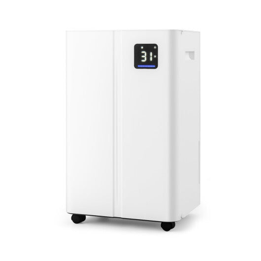 4500 Sq.Ft 54 Pints Dehumidifier with 3 Modesfor Home and Basement-White W2B