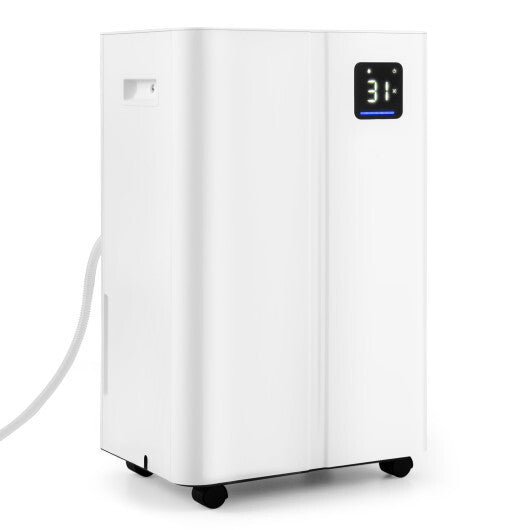 4500 Sq.Ft 54 Pints Dehumidifier with 3 Modesfor Home and Basement-White W2B