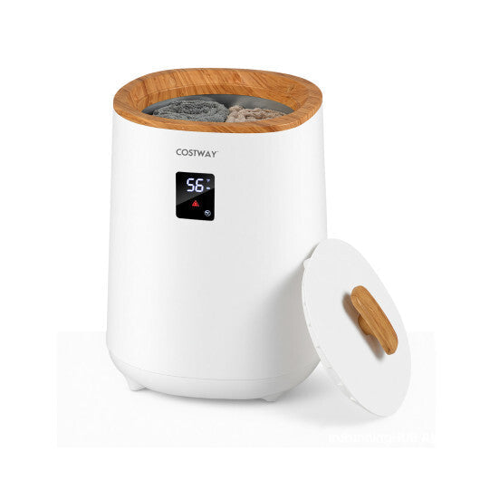 18 L Large Blanket Towel Warmer with LED Display for Bathroom-White W2B