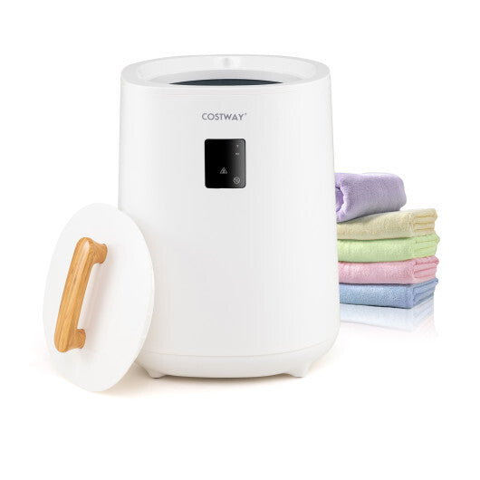 18L Large Towel Warmer with LED Display and Auto Shut off-Yellow W2B