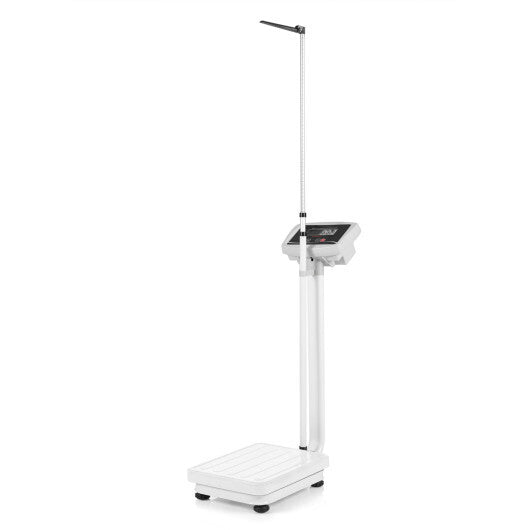 Digital Height and Weight Scale with Height Rod 400 lbs & LED Display W2B