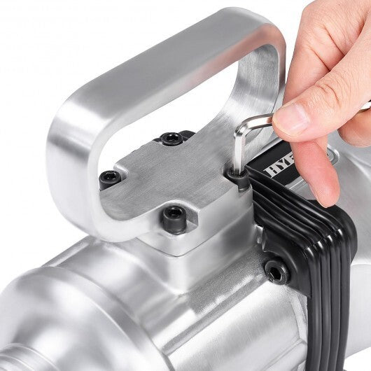Heavy Duty 1 Inch Air Impact Wrench Gun with Case W2B