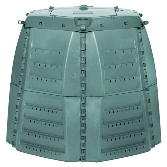 Green Recycled Plastic 267 Gallon Compost Bin for Home Composting FastFurnishings