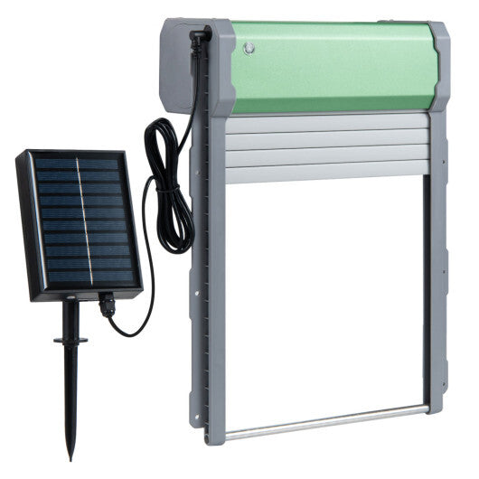 Automatic Chicken Coop Door with Remote Control and Light Sensor Timer W2B