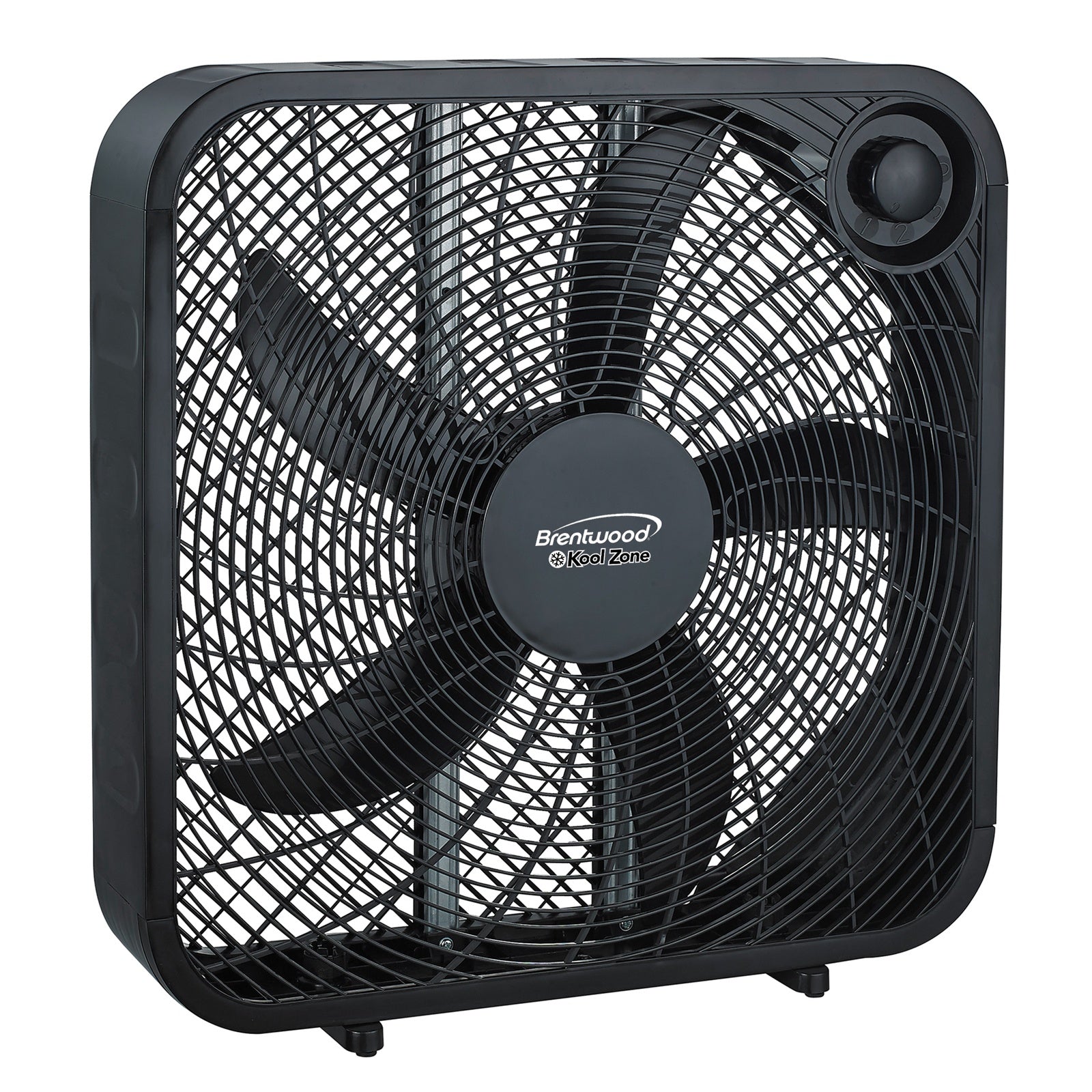 Brentwood 20 Inch Box Fan in Black W2B