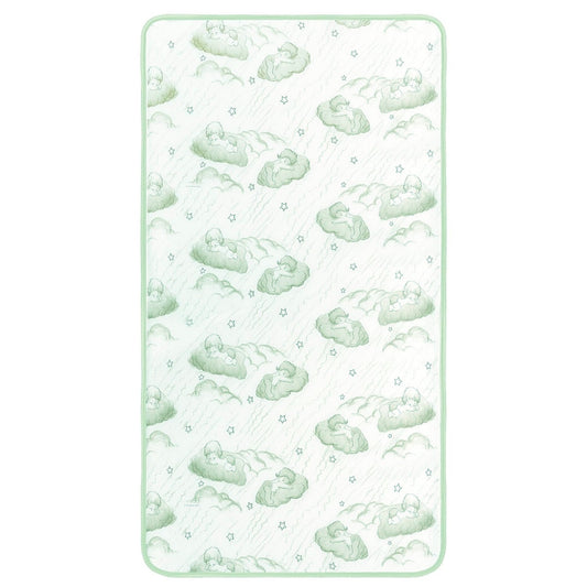 6-inch Firm Spring Coil Mattress Waterproof Standard Crib Mattress Made in USA FastFurnishings