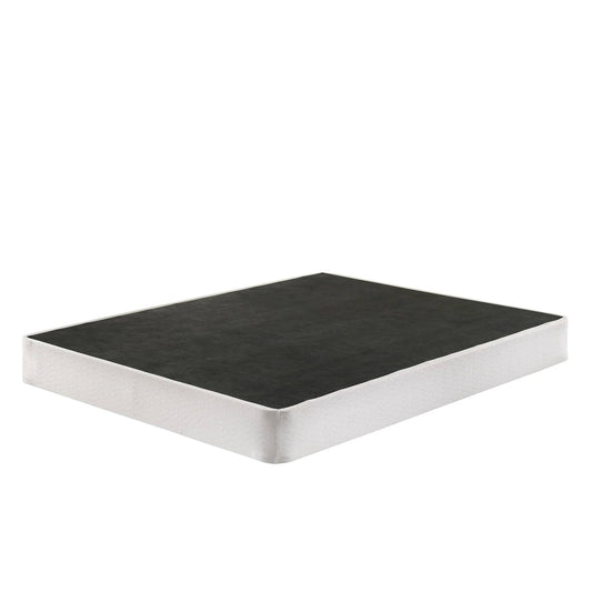 Full size 8-inch Metal Frame Box-Spring Mattress Foundation with Cover-0